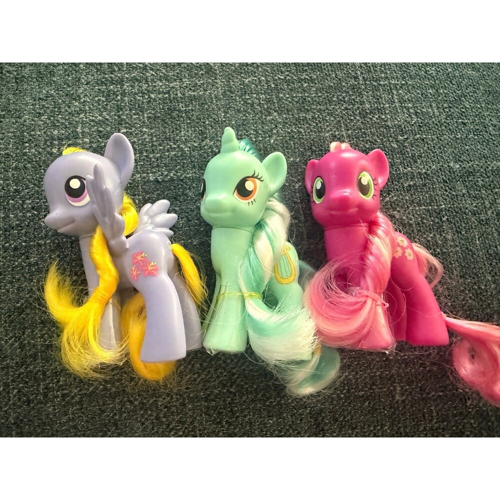 My Little Pony Cheerilee Lyra Lilly Blossom Brushable